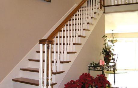 Two-tone with Volute Staircase