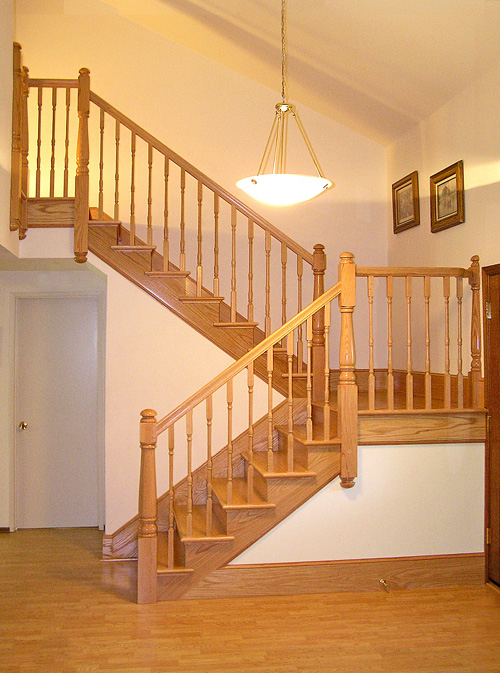 Traditional Oak Post to Post Staircase