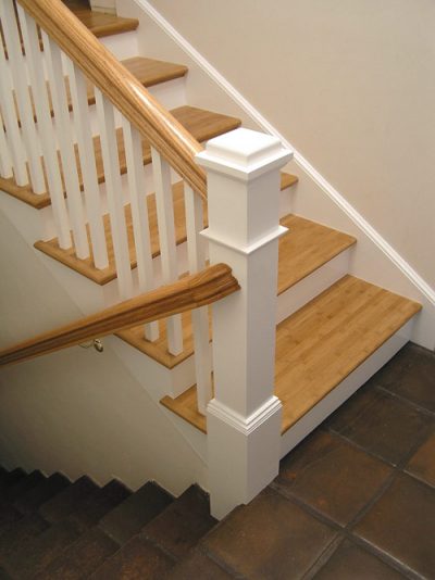 Two-tone Craftsman Staircase