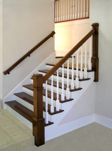 Two-tone Post to Post Staircase